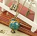 Moonar® Fashion Vintage Telescope Globe Style Charm Chain Sweater Necklace Pendant