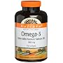 Holista Omega-3 100% Wild Alaskan Salmon Oil 1000mg, 150-Softgels Bottle (Pack of 2)