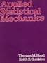 Applied Statistical Mechanics (Chemical engineering series)