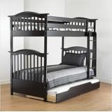 Mission Style Bunk Bed Espresso Mission Style Bunk Bed Espresso