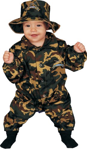Costumes For All Occasions UP296T Bax Military Officr 12 To 24M