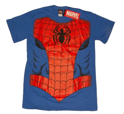  Officially Licensed Marvel Comics Spiderman Costume T-Shirt