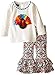 Mud Pie Baby-Girls Newborn Turkey Tunic and Legging Set, Multi, 9-12 Months