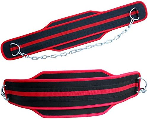 Weight Lifting Dipping Belt Heavy Duty Metal Chain Crossfit Dips Workout Chin Ups