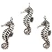 50x Antique Silver Charms Animal Sea Horse Alloy Handmade Jewelry Making Findings