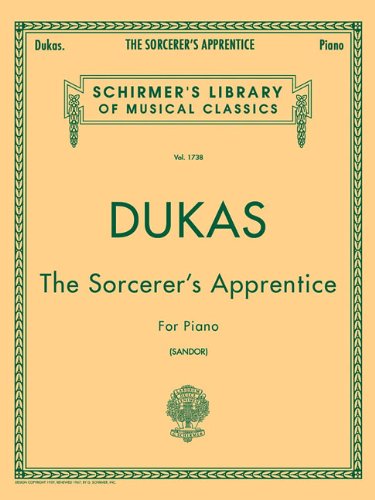 SORCERER'S APPRENTICE        FOR THE PIANO (Schirmer's Library of Musical Classics)