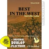 Produkt-Bild: Best in the West - Nashville Guitar (+CD) inkl. Plektrum - Geschichte, Interpreten und Spieltechniken der Countrygitarre in &uuml;ber 380 Beispielen und &Uuml;bungen (Taschenbuch) von Richard K&ouml;chli (Noten/Sheetmusic)