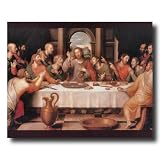 The Last Supper Jesus Christ Religious Home Decor Wall Picture Art Print