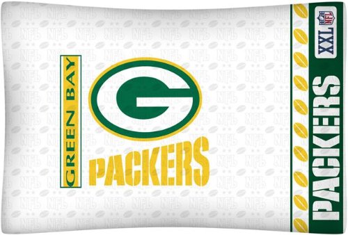 Sports Coverage 01MFPCS1PACSTAN NFL Green Bay Packers Micro Fiber Pillow Case,