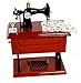 X-group™ Vintage Mini Sewing Machine Style Plastic Music Box Table Desk Decoration Toy Gift for Kid Children