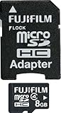 Fujifilm 8 GB microSDHC Class 4 Flash Memory Card