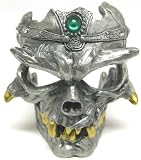 Pirate King JEWELED SKULL Candle Holder - Votive