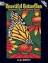 Beautiful Butterflies Stained Glass Coloring Book (Dover Nature Stained Glass Coloring Book)