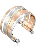 BCBGeneration Tri-Tone Cuff Bracelet, 6"