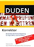 DUDEN Die Rechtschreibpr&uuml;fung f.OpenOffice u. StarOffice, Korrektor 6.0