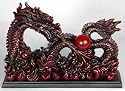Simple Inexpensive Cool Gifts for Man Guy Dad - 10" Lucky Sea Dragon Oriental Resin Statue