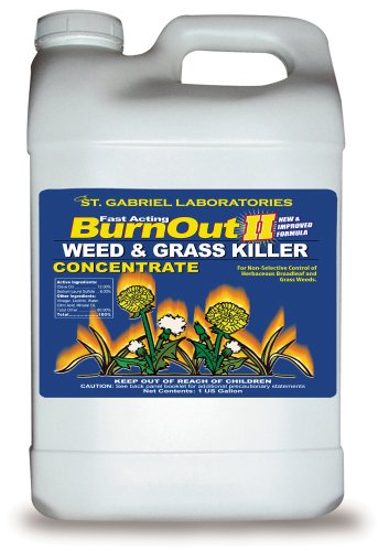 St. Gabriel Laboratories Burnout II Fast Acting All Natural Weed & Grass Killer - 128 oz Concentrate #40013-2