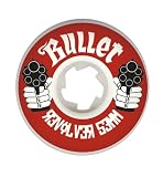 53mm Revolvers White Bullet Wheels - Set of 4