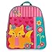 Stephen Joseph Fox Backpack with Flower Zipper Pull - Girls Backpacks