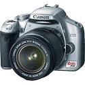 Canon Digital Rebel XSI 12.2 MP Digital SLR Camera with EF-S 18-55mm f/3.5-5.6 IS Lens (Silver)
