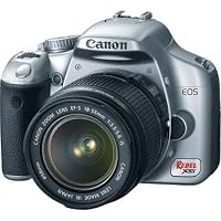 Canon Digital Rebel XSI 12.2 MP Digital SLR Camera with EF-S 18-55mm f/3.5-5.6 IS Lens (Silver)