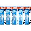 5 St�ck Osram Halostar 64405 Halogen-Stiftsockellampe G4 12Volt 5Watt