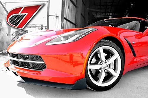 2014 + C7 Corvette GTX Front Splitter Fiberglass Chevy Stingray Z06 Lip