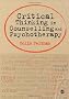 Critical Thinking in Counselling and Psychotherapy