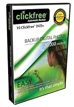 Clickfree Automatic Backup DVD Photo and Video Edition DVD100-10, 10-Pack