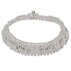 Womens Jewelry Anklets Bracelets Pair 10.25 inches (sanklt012)
