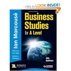 Business Studies for A-level (Hodder Education Publication)