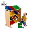 Kidkraft 12 Bin Unit W/Primary Bins 16774 Furniture (Multi-colour)