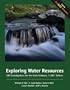 Exploring Water Resources: GIS Investigations for the Earth Sciences, ArcGIS Edition
