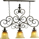 IMAGE OF Quorum 6539-3-62 3 Light Island - Virage, English Toffee Finish