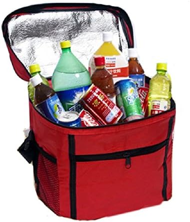Lowpricenice(TM) New Magic Convenient Thermal Cooler Waterproof Insulated Portable Tote Picnic Lunch Bag New (Red)