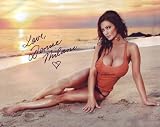 DENISE MILANI hand signed autographed 11 x 14 photo