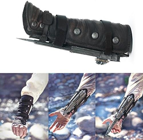 CEXECELLS Assassin's Creed IV 4 Black Flag Edward Kenway Hidden Blade Gauntlet for Any Cosplay Costume Collectibles