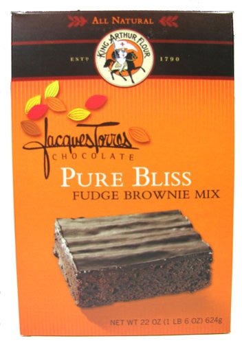 Jacques Torres King Arthur Flour Pure Bliss Fudge Brownie Mix 22oz. by King Arthur Flour