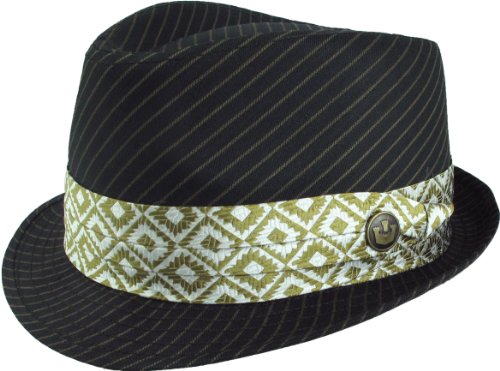 Goorin Brothers Longfellow Black Fedora Hat/Cap