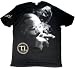 T.I. Cigar Smoke Rapper Gold Foil Black Adult T-shirt