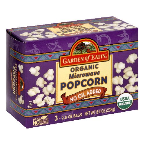 Garden Of Eatin`, Microwave Popcorn, No Oil Added, 8.40 OZ
