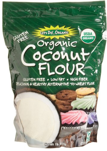 Let's Do Organic Coconut Flour, 16-OuncePouches (Pack of 6)