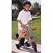 Silver Rider Skitter Scooter with Protective Gear