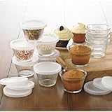 Libbey CRI56347 Glass Just Baking Cupcake 24 Pieces