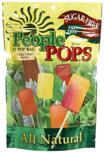 People Pops Tangy Citrus Parfait Pops, 12-Pop Bags (Pack of 12) by Citrus Snack Packs