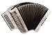 Search: Hohner Corona Xtreme II Accordion, 34 Button, ADG, Pearl White