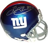 Brandon Jacobs New York Giants Autographed Mini Helmet