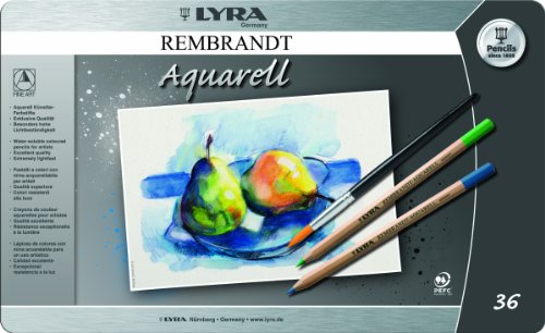 LYRA 2011360 Rembrandt Aquarell Etui M36 K&uuml;nstlerstift Metalletui mit 36 St&uuml;ck Preisvergleich