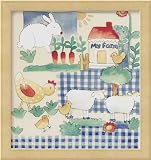 My Farm Framed Art Print by Martine Briffox,10.3 x 10.7 Framed