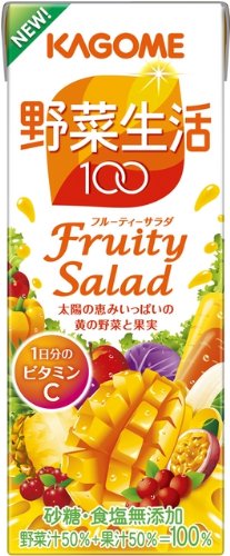 カゴメ 野菜生活100 フルーティーサラダ 200ml×24本